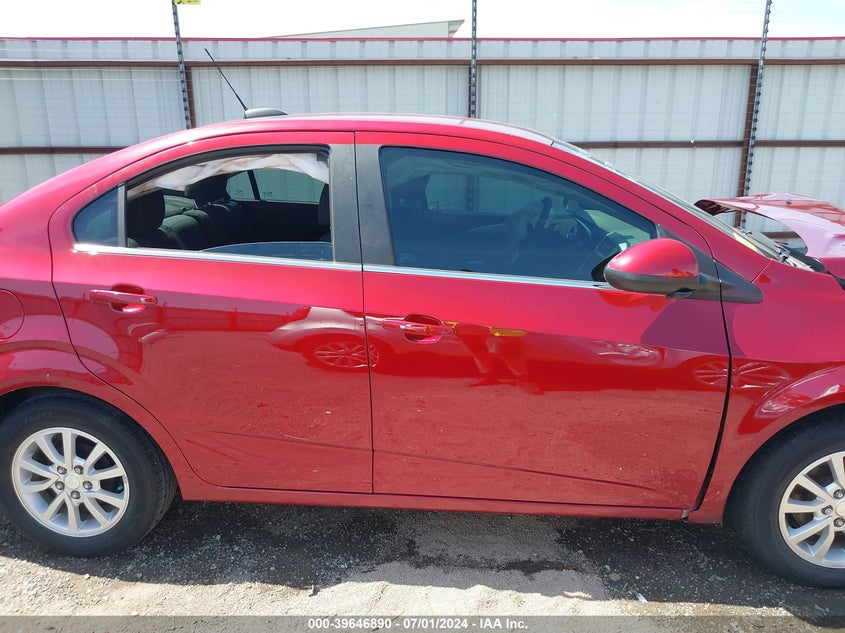 2019 CHEVROLET SONIC LT AUTO - 1G1JD5SB4K4111790