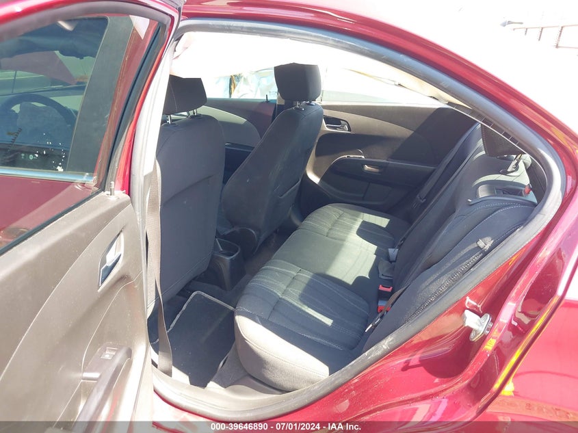 2019 CHEVROLET SONIC LT AUTO - 1G1JD5SB4K4111790