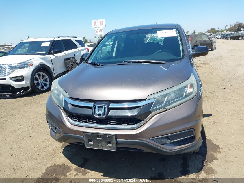 2015 Honda Cr-V Lx VIN: 3CZRM3H30FG705178 Lot: 39646905