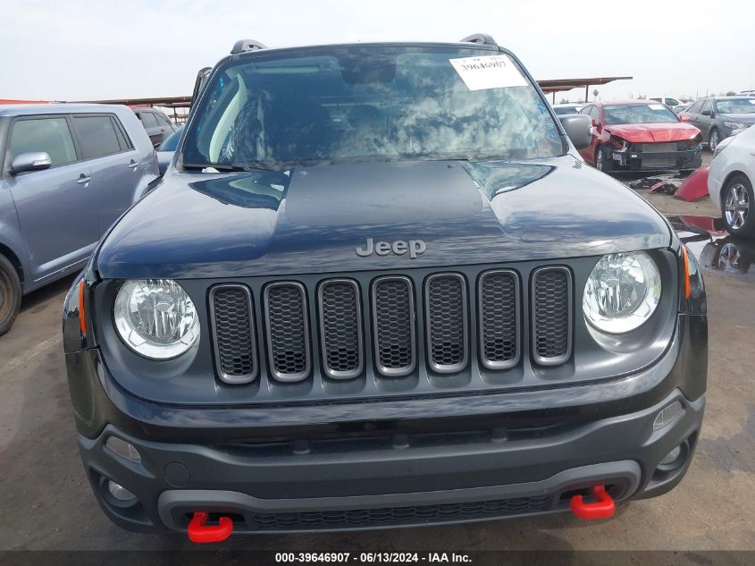 2018 Jeep Renegade Trailhawk 4X4 VIN: ZACCJBCB0JPJ02118 Lot: 39646907