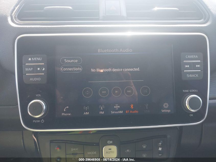 2019 Nissan Leaf Sv Plus VIN: 1N4BZ1CP7KC313275 Lot: 39646908