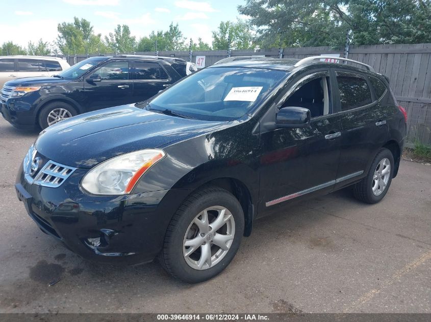 2011 Nissan Rogue Sv VIN: JN8AS5MV6BW685689 Lot: 39646914