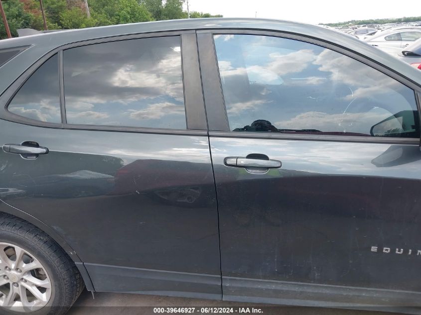 2020 Chevrolet Equinox Fwd Ls VIN: 3GNAXHEVXLS573530 Lot: 39646927