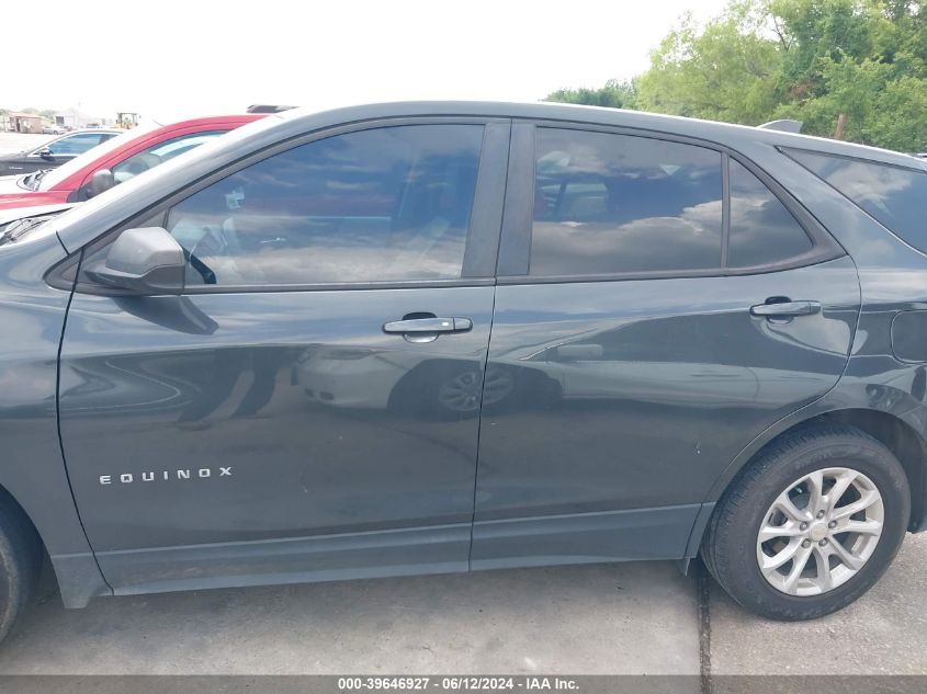 2020 Chevrolet Equinox Fwd Ls VIN: 3GNAXHEVXLS573530 Lot: 39646927