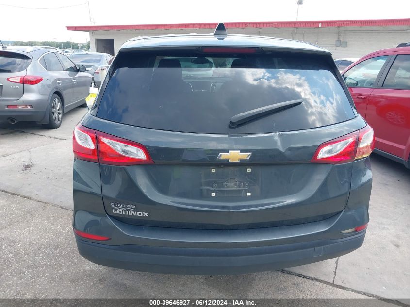 2020 Chevrolet Equinox Fwd Ls VIN: 3GNAXHEVXLS573530 Lot: 39646927