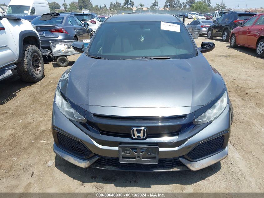 2018 Honda Civic Lx VIN: SHHFK7H26JU423086 Lot: 39646935