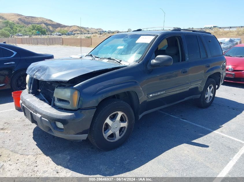 2003 Chevrolet Trailblazer Lt VIN: 1GNDS13S432364632 Lot: 39646937