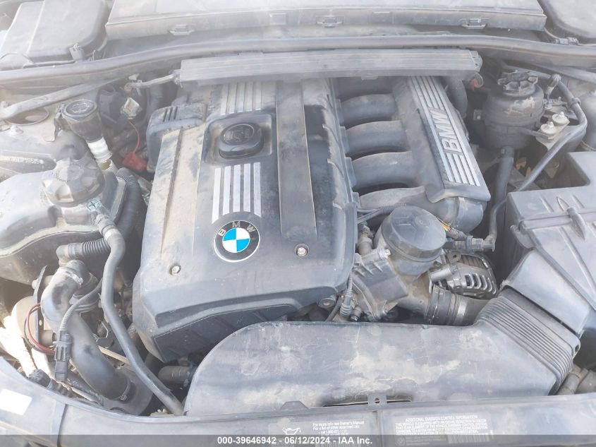 2007 BMW 328I VIN: WBAWV13527P117585 Lot: 39646942