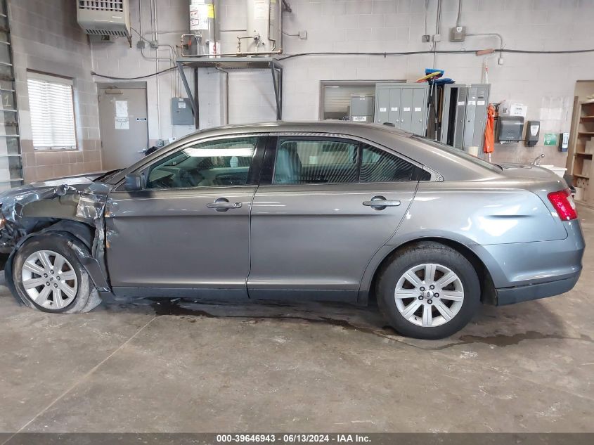 2012 Ford Taurus Se VIN: 1FAHP2DW3CG120501 Lot: 39646943