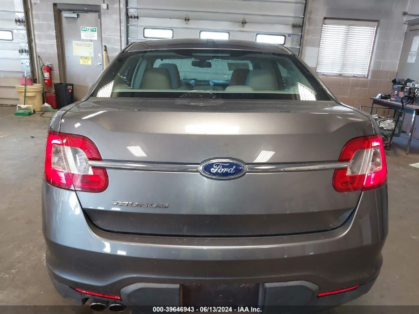 2012 Ford Taurus Se VIN: 1FAHP2DW3CG120501 Lot: 39646943