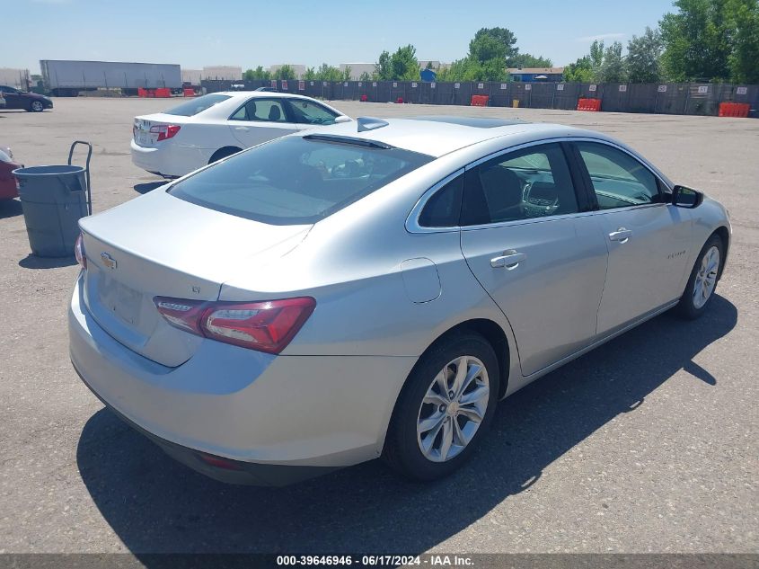 2022 Chevrolet Malibu Fwd Lt VIN: 1G1ZD5ST2NF134702 Lot: 39646946