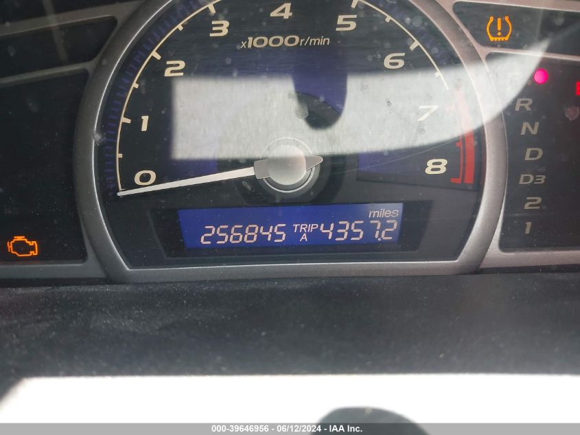 2008 Honda Civic Lx VIN: 2HGFA16508H350480 Lot: 39646956