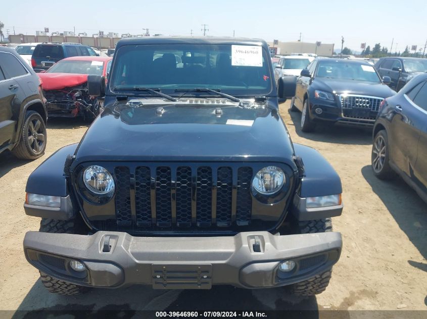 2022 Jeep Gladiator Altitude 4X4 VIN: 1C6HJTAG4NL126565 Lot: 39646960