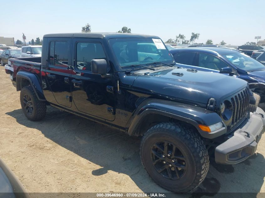 2022 Jeep Gladiator Altitude 4X4 VIN: 1C6HJTAG4NL126565 Lot: 39646960