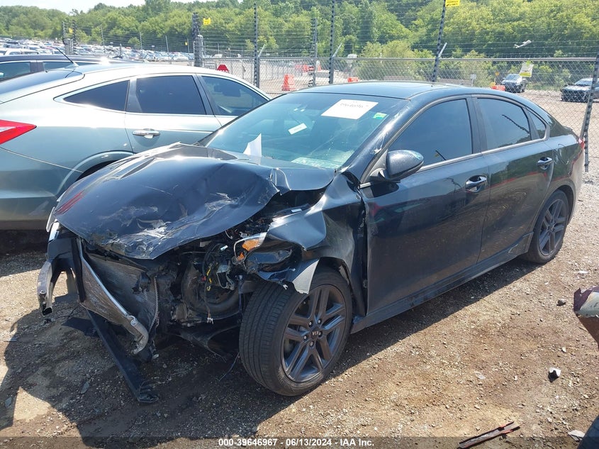 2021 KIA FORTE GT LINE VIN: 3KPF34AD9ME319646