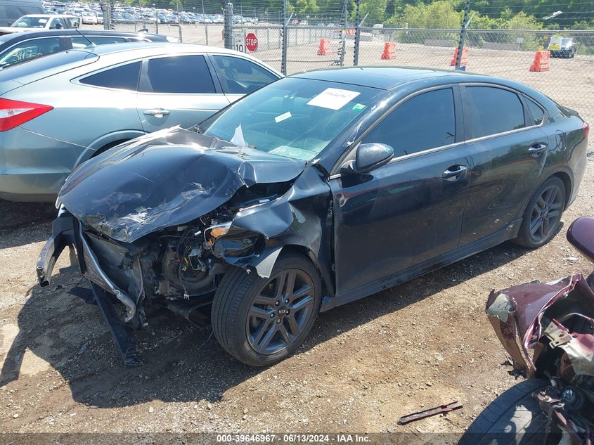 2021 KIA FORTE GT LINE VIN: 3KPF34AD9ME319646