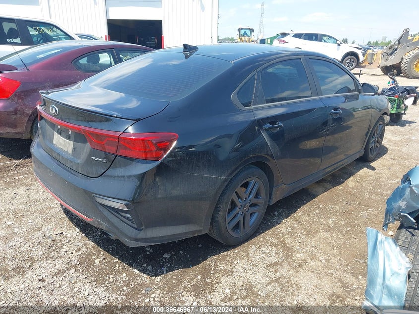 2021 KIA FORTE GT LINE VIN: 3KPF34AD9ME319646