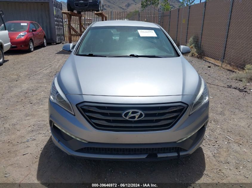 2016 Hyundai Sonata Sport VIN: 5NPE34AF7GH277751 Lot: 39646972