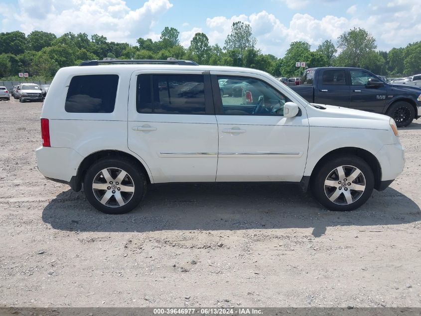 2013 Honda Pilot Touring VIN: 5FNYF4H95DB019095 Lot: 39646977