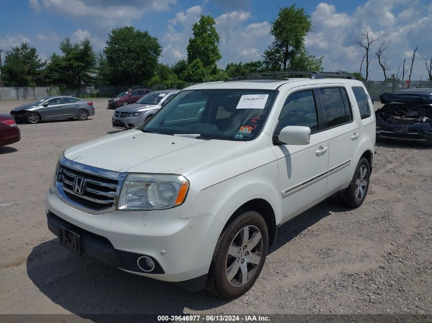 2013 Honda Pilot Touring VIN: 5FNYF4H95DB019095 Lot: 39646977