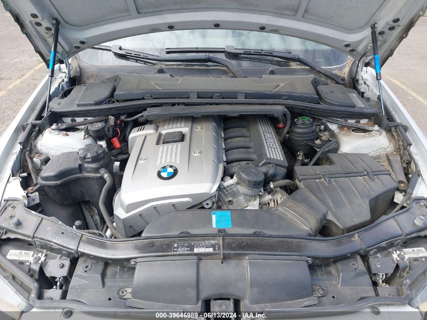 2006 BMW 325I VIN: WBAVB13546PT02563 Lot: 39646989