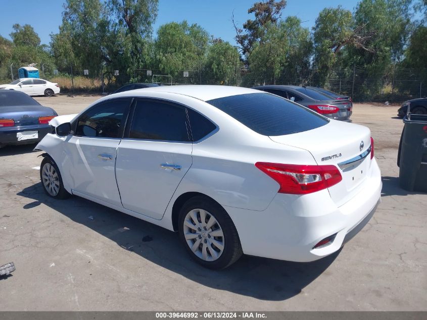 2017 Nissan Sentra S VIN: 3N1AB7AP0HY396096 Lot: 39646992