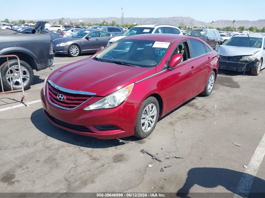 2013 Hyundai Sonata Gls VIN: 5NPEB4AC5DH519845 Lot: 39646999