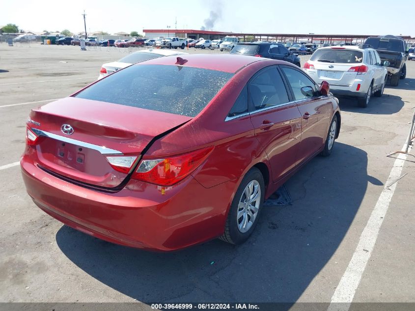 2013 Hyundai Sonata Gls VIN: 5NPEB4AC5DH519845 Lot: 39646999