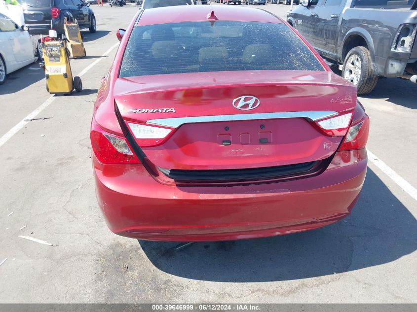 2013 Hyundai Sonata Gls VIN: 5NPEB4AC5DH519845 Lot: 39646999