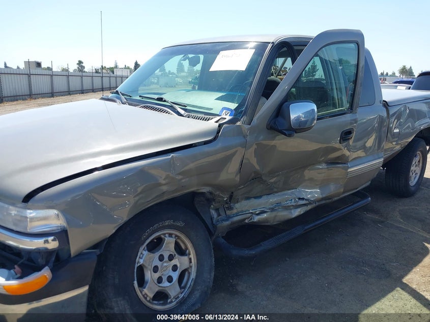 1999 Chevrolet Silverado 1500 Ls VIN: 2GCEC19T3X1143474 Lot: 39647005