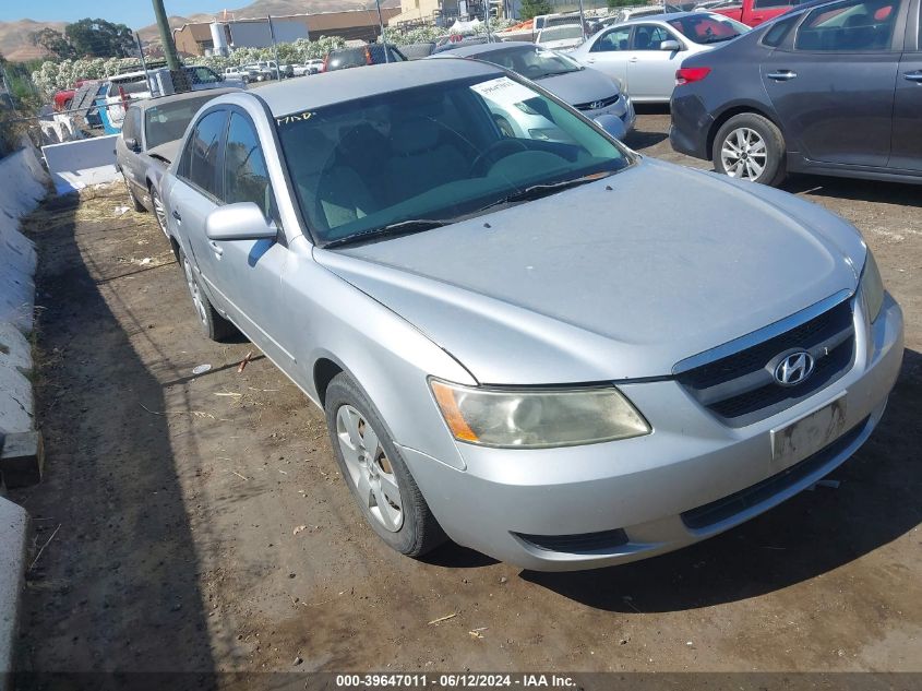 2007 Hyundai Sonata Gls VIN: 5NPET46C07H233511 Lot: 39647011