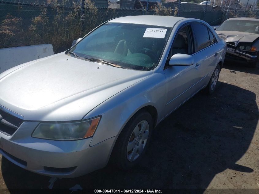 2007 Hyundai Sonata Gls VIN: 5NPET46C07H233511 Lot: 39647011