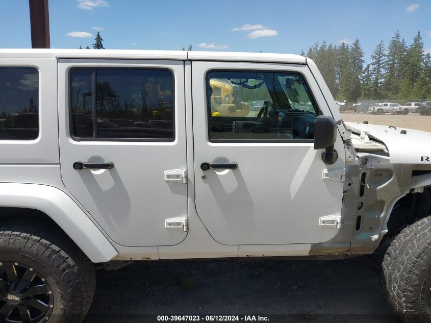 2014 Jeep Wrangler Unlimited Rubicon VIN: 1C4BJWFG6EL112028 Lot: 39647023