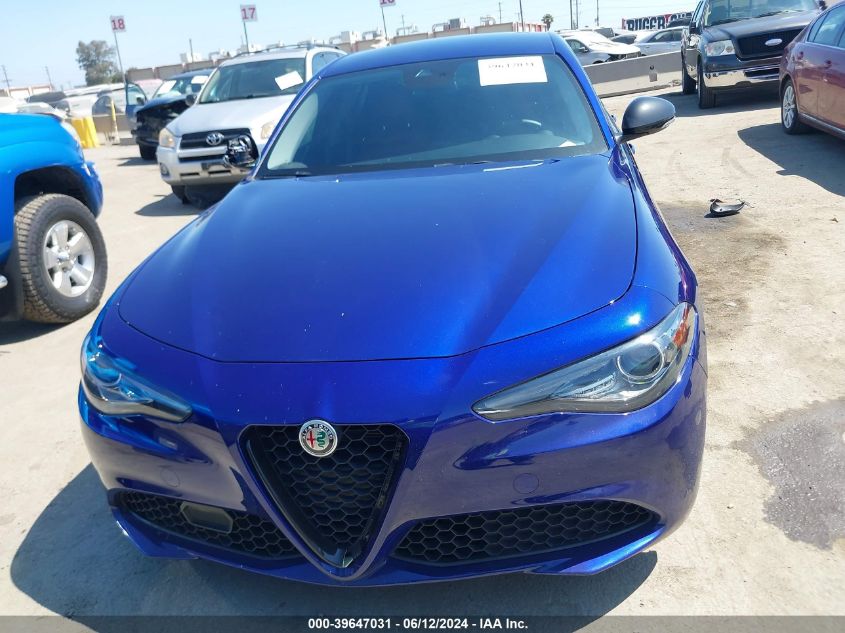 2020 Alfa Romeo Giulia Rwd VIN: ZARFAMAN2L7638194 Lot: 39647031