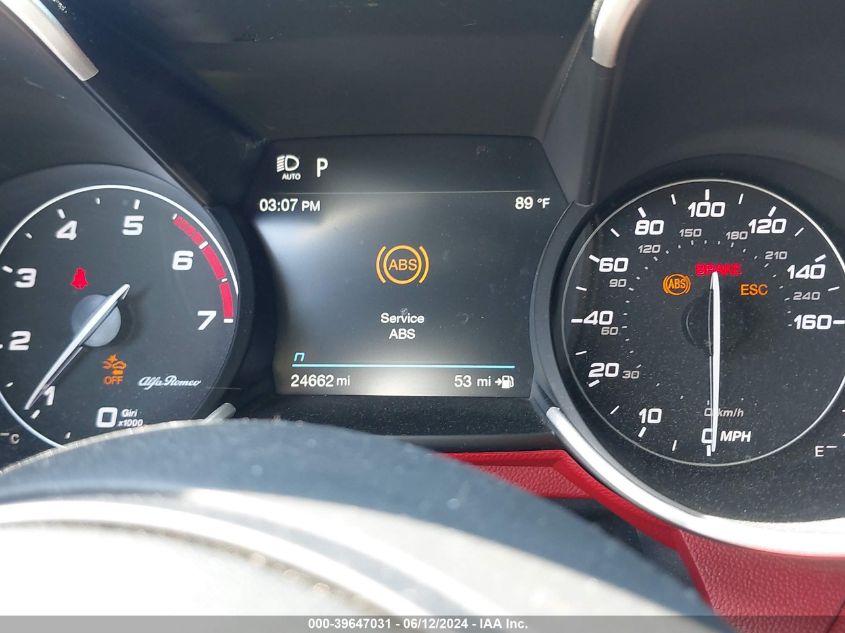 2020 Alfa Romeo Giulia Rwd VIN: ZARFAMAN2L7638194 Lot: 39647031