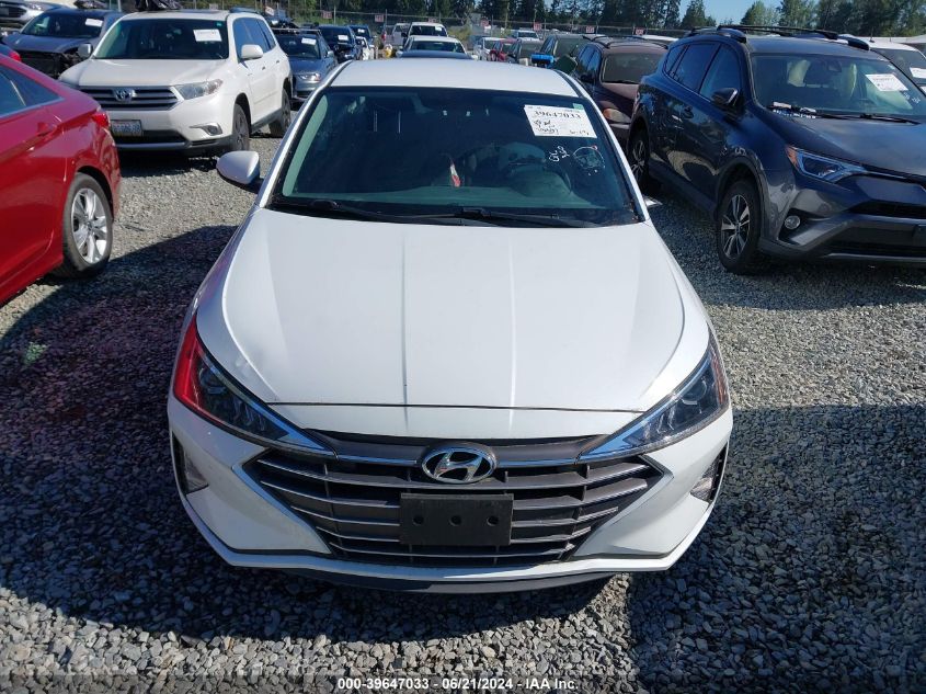 2019 Hyundai Elantra Se VIN: 5NPD74LF9KH406935 Lot: 39647033