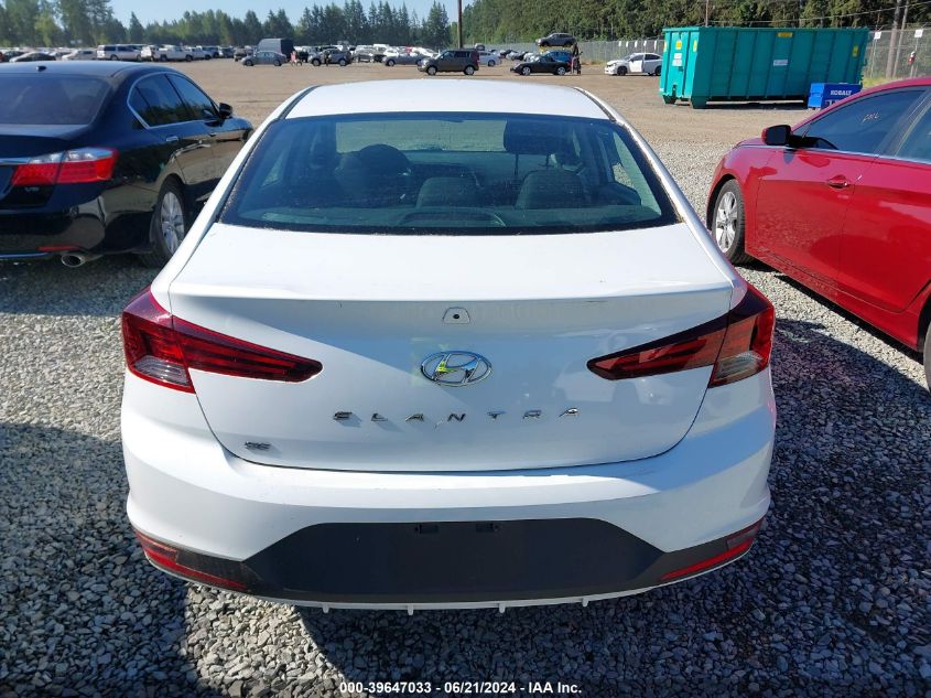 2019 Hyundai Elantra Se VIN: 5NPD74LF9KH406935 Lot: 39647033