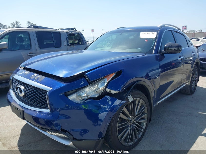 2017 Infiniti Qx70 VIN: JN8CS1MU7HM140355 Lot: 39647048
