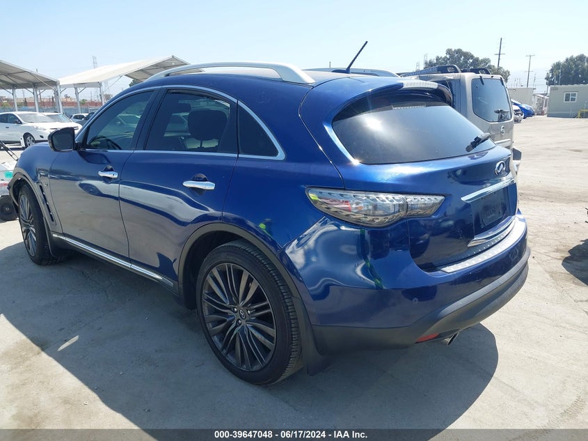 2017 Infiniti Qx70 VIN: JN8CS1MU7HM140355 Lot: 39647048