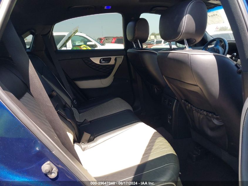 2017 Infiniti Qx70 VIN: JN8CS1MU7HM140355 Lot: 39647048