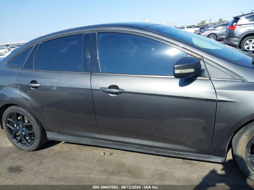 2016 Ford Focus Se VIN: 1FADP3F29GL295153 Lot: 39647052