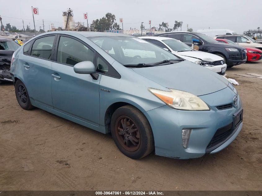 2012 Toyota Prius Two VIN: JTDKN3DU3C1494698 Lot: 39647061