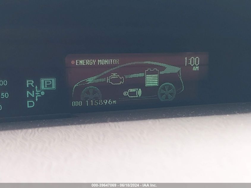 2010 Toyota Prius Iii VIN: JTDKN3DU7A0202179 Lot: 39647069