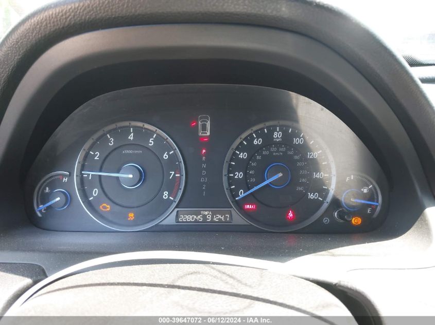 2010 Honda Accord Crosstour Ex-L VIN: 5J6TF2H57AL001762 Lot: 39647072