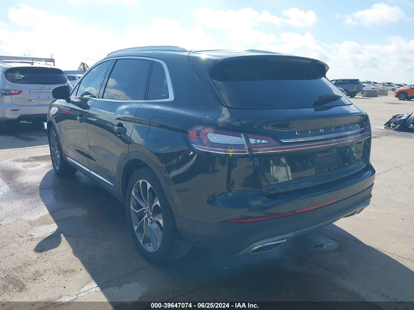 2022 LINCOLN NAUTILUS 2.0L I-4 DI, DOHC, V(VIN: 2LMPJ6K96NBL22321