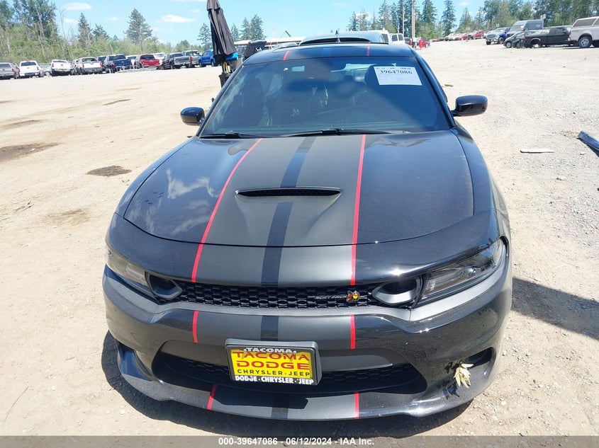 2021 Dodge Charger Scat Pack Rwd VIN: 2C3CDXGJ1MH566084 Lot: 39647086