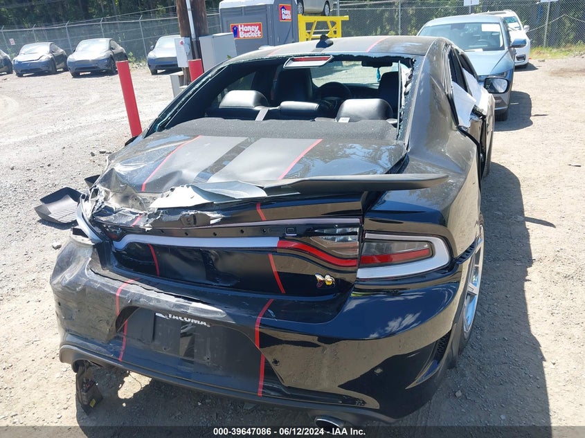 2021 Dodge Charger Scat Pack Rwd VIN: 2C3CDXGJ1MH566084 Lot: 39647086
