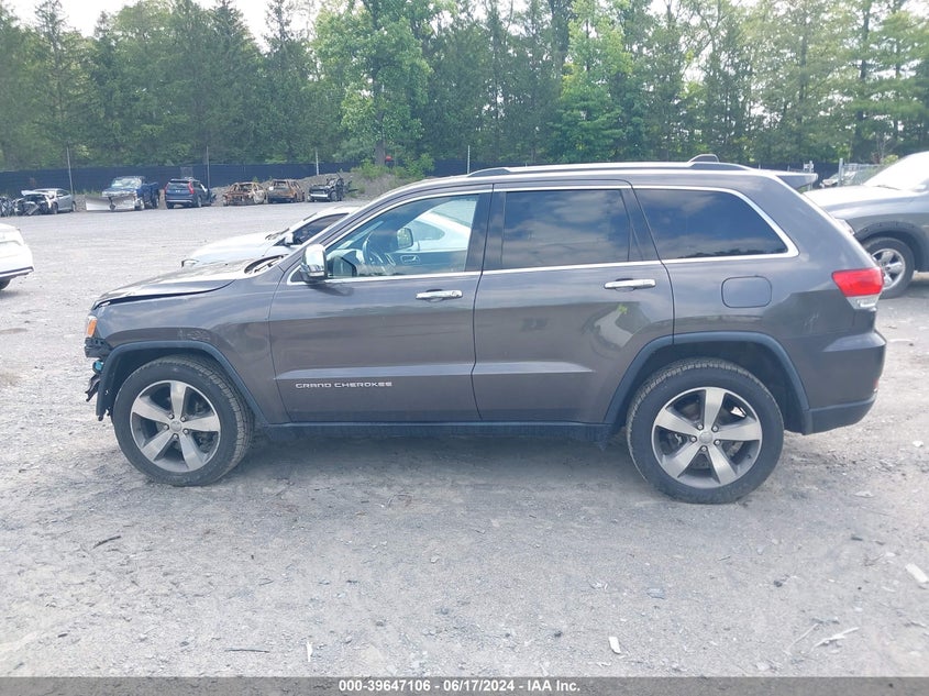 2014 Jeep Grand Cherokee Limited VIN: 1C4RJFBG1EC571584 Lot: 39647106