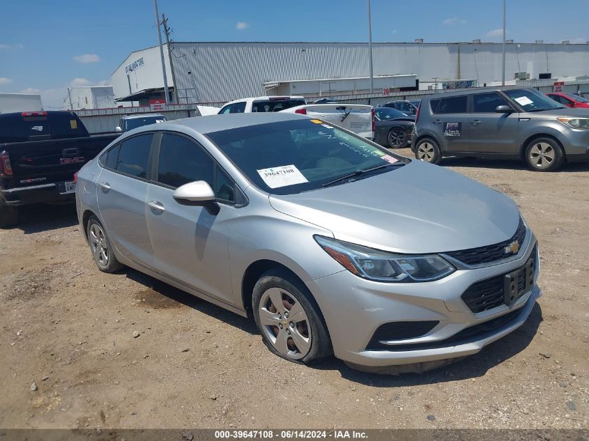 2017 Chevrolet Cruze Ls Auto VIN: 1G1BC5SM6H7272268 Lot: 39647108