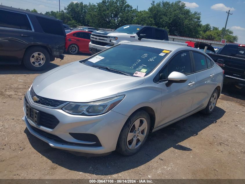 2017 Chevrolet Cruze Ls Auto VIN: 1G1BC5SM6H7272268 Lot: 39647108